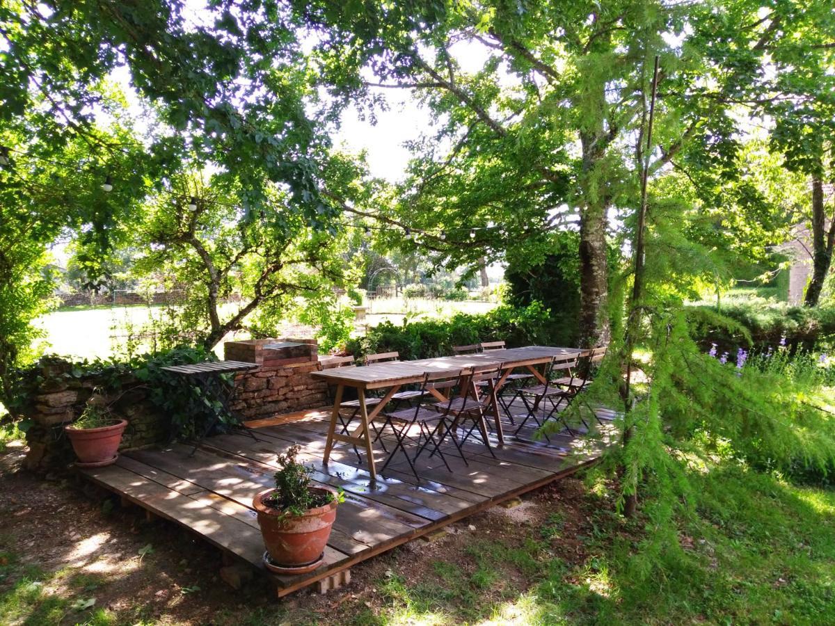 Jardin Des Sens, La Rente D'Eguilly Bed & Breakfast Exterior foto